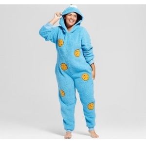 Cookie Monster Plus Size Onesie